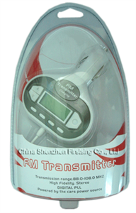 Agrandir l'image de FirstSing  IPOD065 88.0-108.0MHz Wireless Fm Transmitter  With LCD Display Image de FirstSing  IPOD065 88.0-108.0MHz Wireless Fm Transmitter  With LCD Display