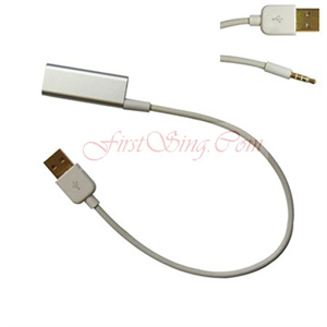 Show details for FirstSing FS09215 USB HotSync and Charger Adapter for iPod Shuffle 2G/ 3G Picture of FirstSing FS09215 USB HotSync and Charger Adapter for iPod Shuffle 2G/ 3G