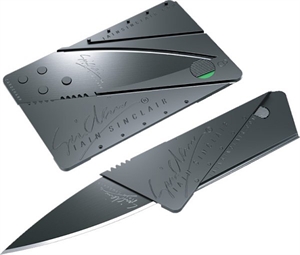 Show details for Stainless Steel Folding Credit Card Blades Picture of Stainless Steel Folding Credit Card Blades