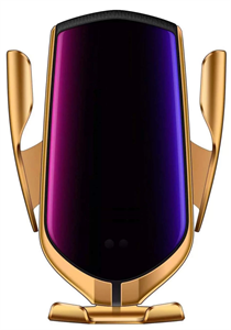Picture of Automatic Car Holder with Wireless Charger 10W 2in1