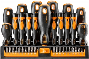 Show details for 37 Piece Screwdriver Tool Combination Set Picture of 37 Piece Screwdriver Tool Combination Set