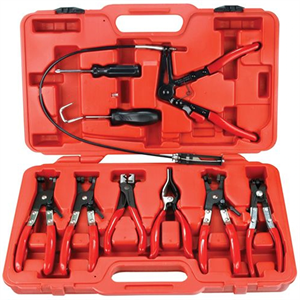 Image de Hose Ties Pliers 9 Piece Set Case