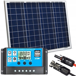 Picture of Solar Panel 50W 12V Solar Battery Regulator