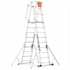 Image de Ladder Aluminum Scaffolding Hoist 4,5m 12 Steps