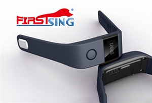 Picture of Firstsing nRF51822 Fitness IPX7 Waterproof Activity Tracker with Pedometer Heart Rate and Sleep Monitor Bracelet Step Calorie Counter Smart Watch for IOS Android