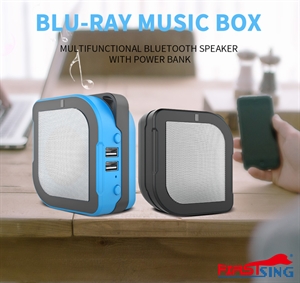 Show details for Firstsing  2in1 speaker Portable bluetooth mini Outdoor speaker with power bank  Picture of Firstsing  2in1 speaker Portable bluetooth mini Outdoor speaker with power bank