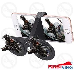 Firstsing 3D VR Glasses Foldable Mini Goggle with HD Lens Compatible with Android and iOS Smartphones Firstsing 3D VR Glasses Foldable Mini Goggle with HD Lens Compatible with Android and iOS Smartphones