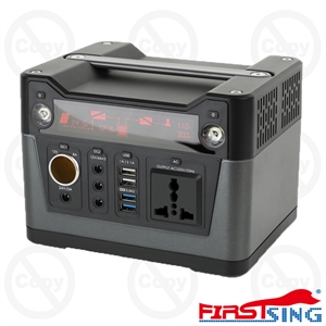 Image de Firstsing 75000mAh Portable Power Station USB3.0 12V Backup Battery Pack Solar Power Supply 110V AC Outlet With LED Flashlight for Camping Home Emergency