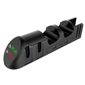 Show details for 6 in 1 Charging Station for Nintendo Switch Joy-con and NS Pro Controller Firstsing Picture of 6 in 1 Charging Station for Nintendo Switch Joy-con and NS Pro Controller Firstsing
