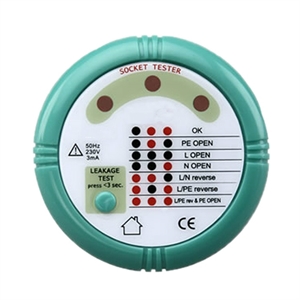 Show details for Socket Polarity Tester RCD Picture of Socket Polarity Tester RCD