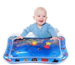 Show details for Tummy Time Baby Water Mat Infant Toy Inflatable Play Mat for 3 6 9 Months Newborn Boy Girl Picture of Tummy Time Baby Water Mat Infant Toy Inflatable Play Mat for 3 6 9 Months Newborn Boy Girl
