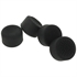 Picture of 4 x ZedLabz concave & convex black silicone XL tall thumb grips for Microsoft Xbox One controller thumb stick thumbstick grip caps