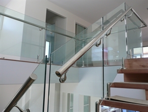 Show details for Glass Handrails Picture of Glass Handrails