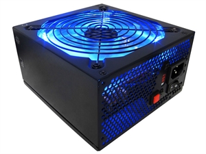 Изображение 530W 135mm blue LED fan ATX12V Power Supply