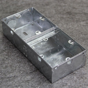 2 Gang Electrical Iron Conduit Box の画像