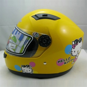 high quality children full face helmet の画像