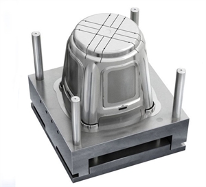 Show details for Plastic Stool mould making Picture of Plastic Stool mould making