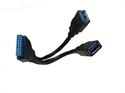 Image de Main board 20pin to USB3.0 2 ports converter