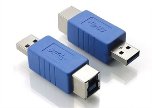 Show details for USB 3.0 A Male to B Female Adapter Picture of USB 3.0 A Male to B Female Adapter