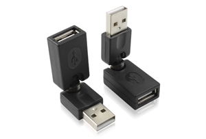 Show details for USB2.0 A Male to Female 360° Picture of USB2.0 A Male to Female 360°
