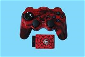 Show details for Wireless Spider-Man Gamepad for PS2 Picture of Wireless Spider-Man Gamepad for PS2