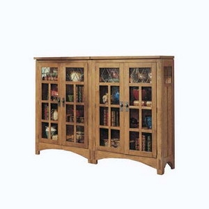 Image de 2 Glass Door Cabinet