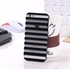 Image de Soft Phone Case Shape of Strips Cover +Screen Protector Film for Iphone 4S