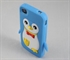 Attractive And Durable QQ Penguin Patterns iPhone 4 Silicone Cases With Fashion Design