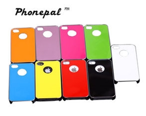 Simple design concept pure color pc case for Iphone4 4s