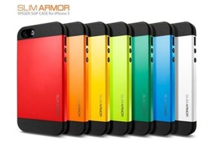 Cover Shock Dirt Proof SGP colorful Hybrid Slim Armor Spigen Hard Case Cover for iphone 5S