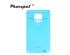 Picture of Anti Finger Prints Light Blue Plastic Holder Samsung Carring Protective Case for i9100