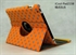 Cute colorful Spot style leather cover cases for ipad2 の画像