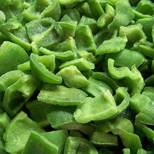 Frozen Green Pepper Dices の画像
