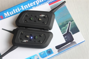 Image de Motorcycle Bluetooth 1000meter DK118-V6 For 6 Riders Interphone